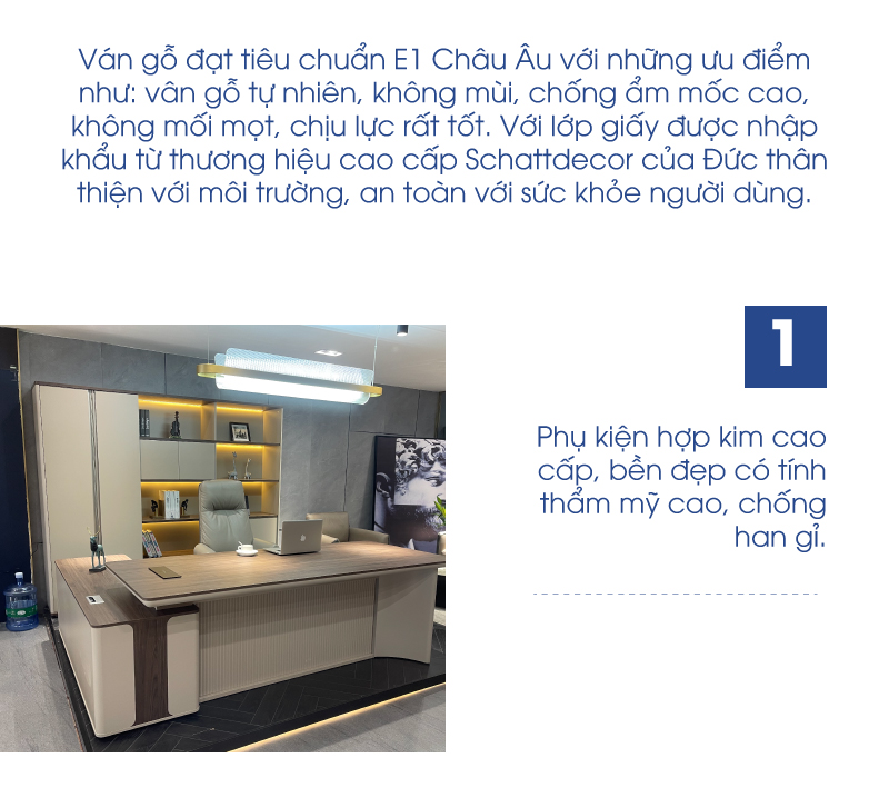 Ảnh mô tả sản phẩm - Tủ lãnh đạo GRAVE G-24