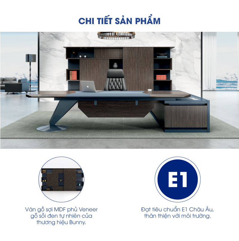 Ảnh mô tả sản phẩm - Tủ lãnh đạo Nasi N-A42