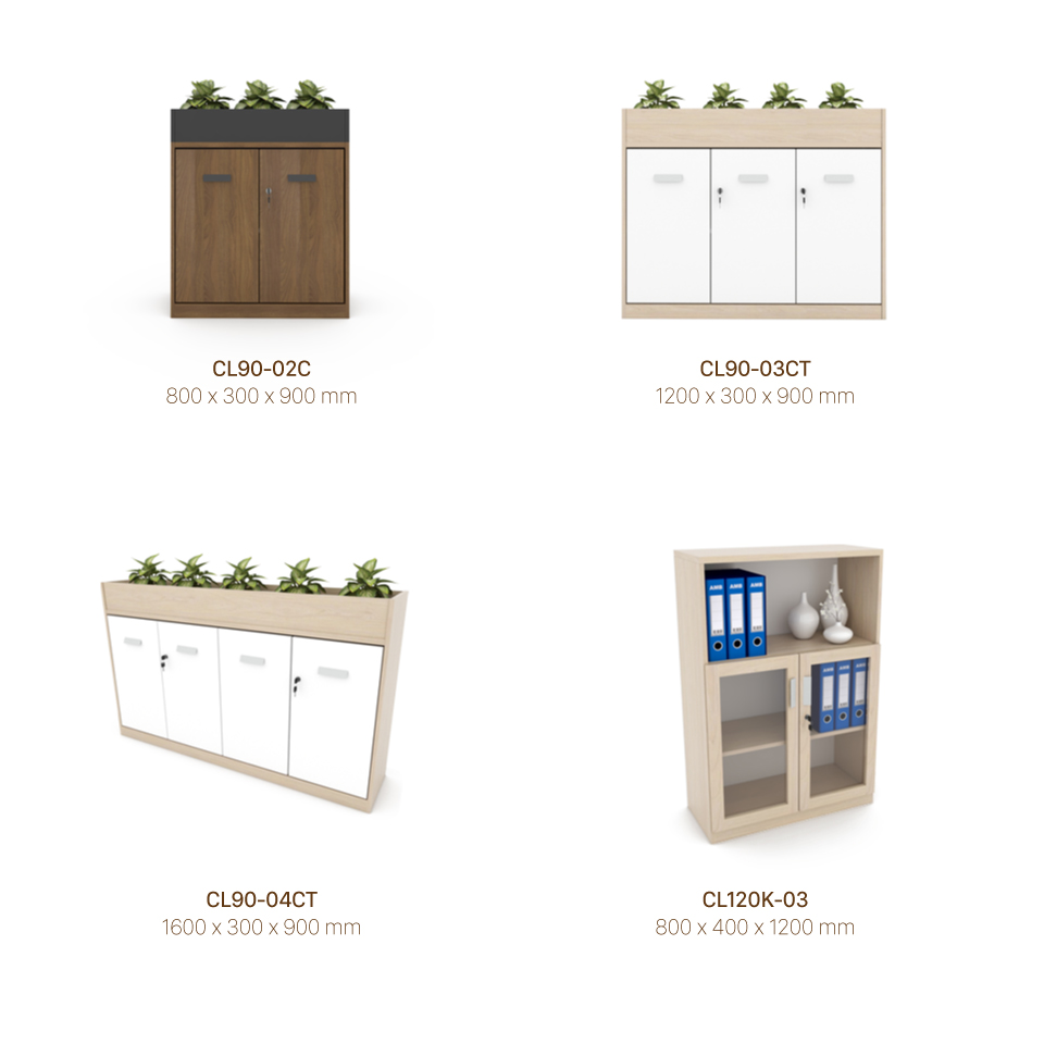 Ảnh mô tả sản phẩm - Tủ tài liệu Classic CL200-08B