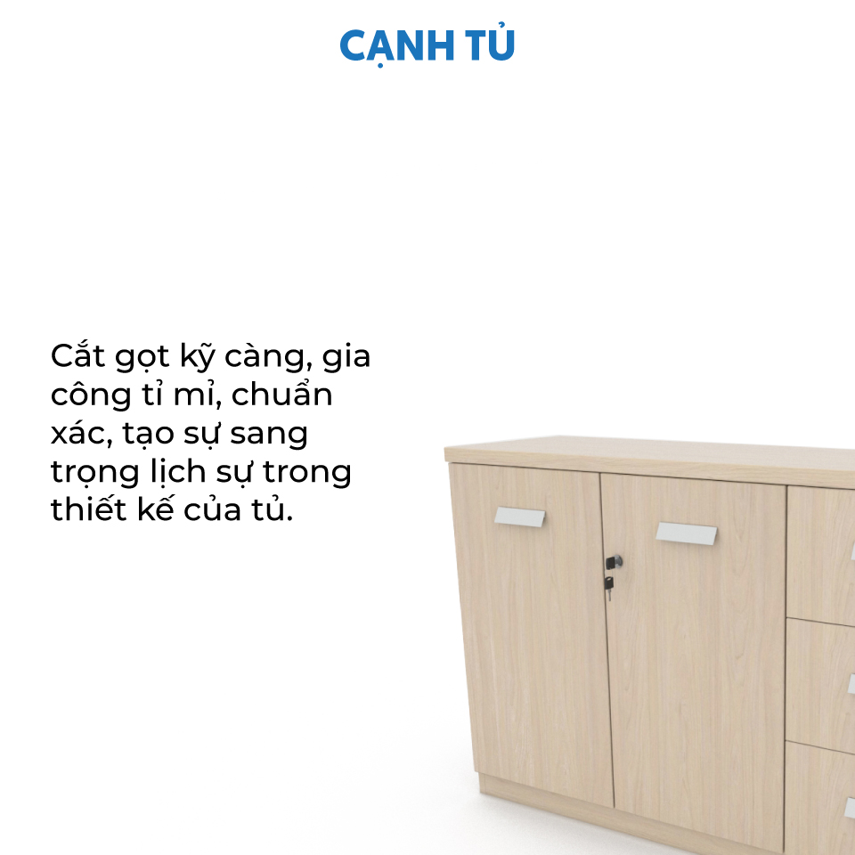 Ảnh mô tả sản phẩm - Tủ tài liệu Classic CL80-03