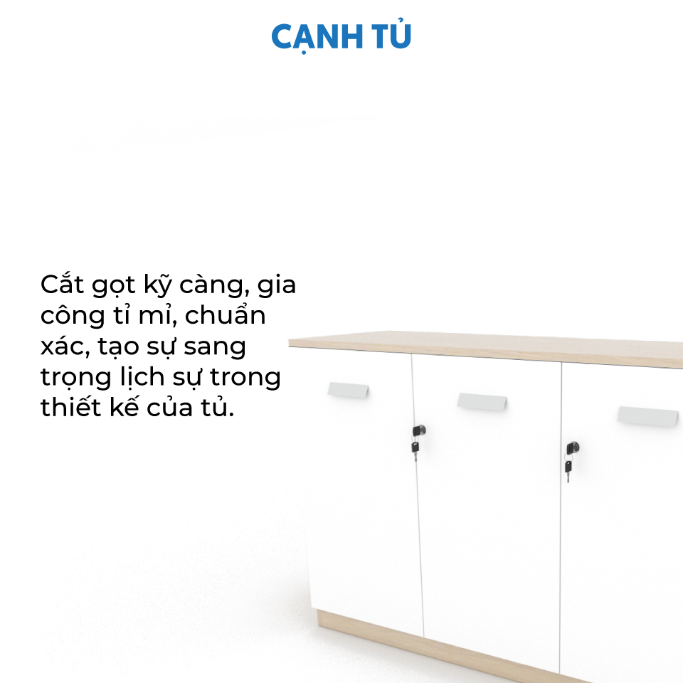 Ảnh mô tả sản phẩm - Tủ tài liệu classic CL80-04T