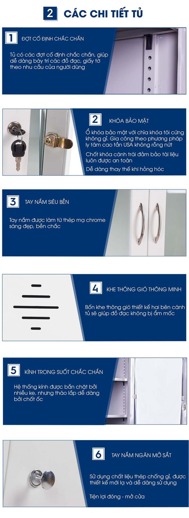 Ảnh mô tả sản phẩm - Tủ tài liệu sắt TL01K