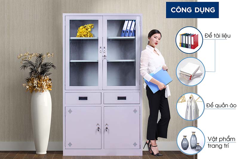 Ảnh mô tả sản phẩm - Tủ tài liệu sắt TL01K