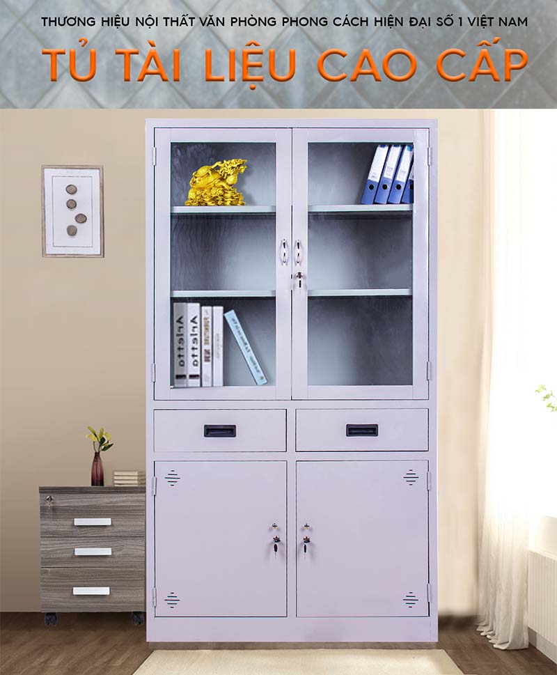 Ảnh mô tả sản phẩm - Tủ tài liệu sắt TL01K