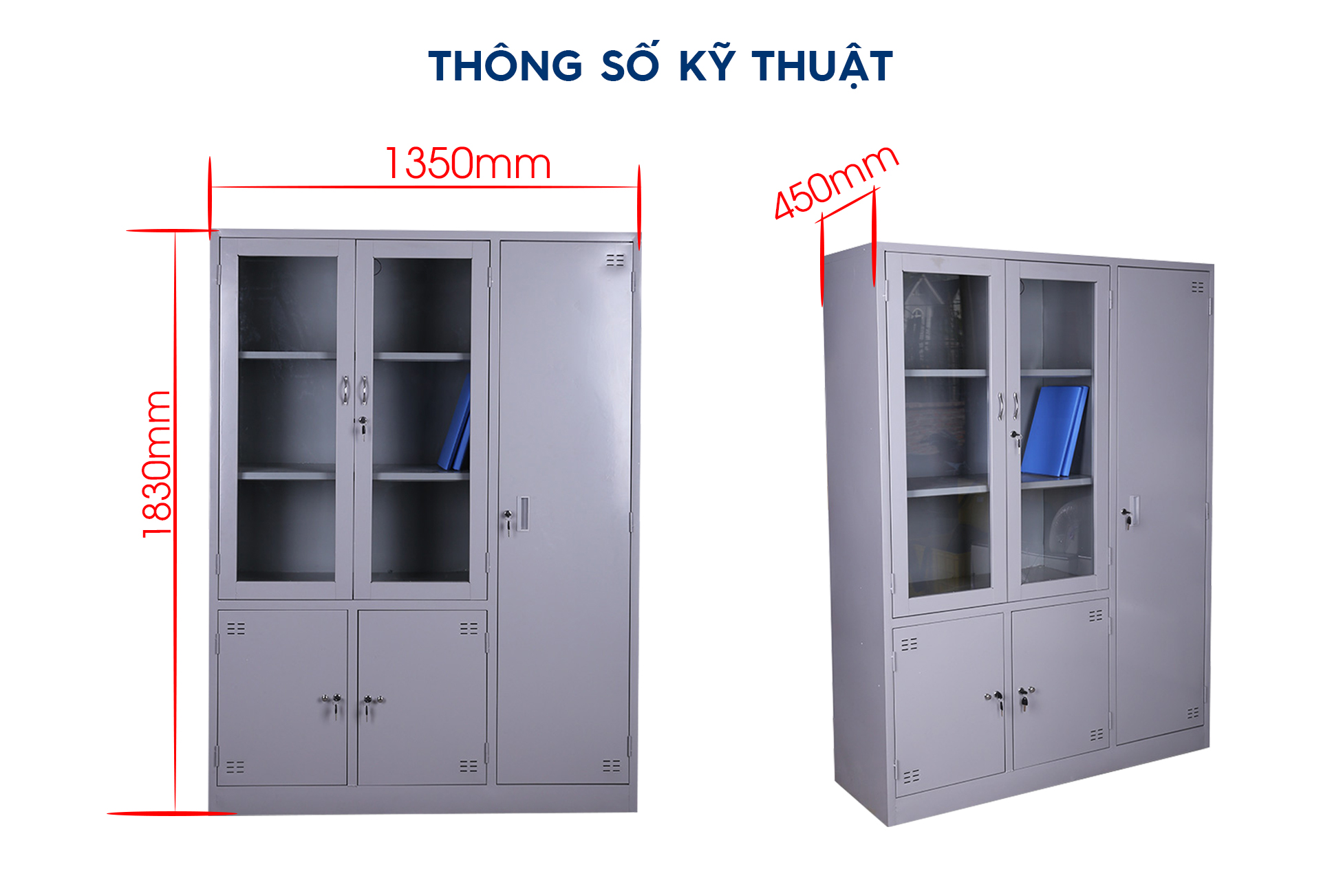 Ảnh mô tả sản phẩm - Tủ tài liệu sắt TL05