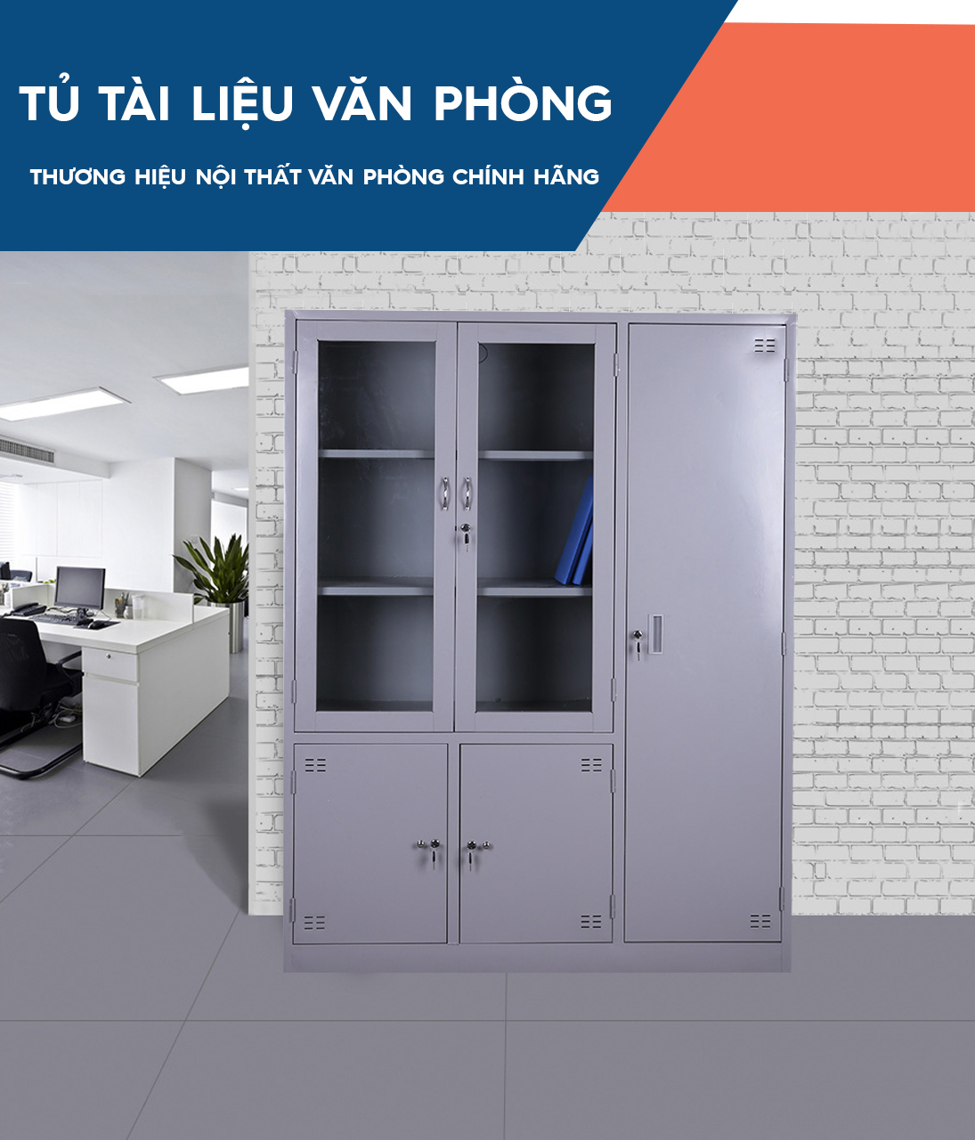 Ảnh mô tả sản phẩm - Tủ tài liệu sắt TL05