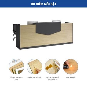 Ảnh sản phẩm Quầy lễ tân QLT01 - 5