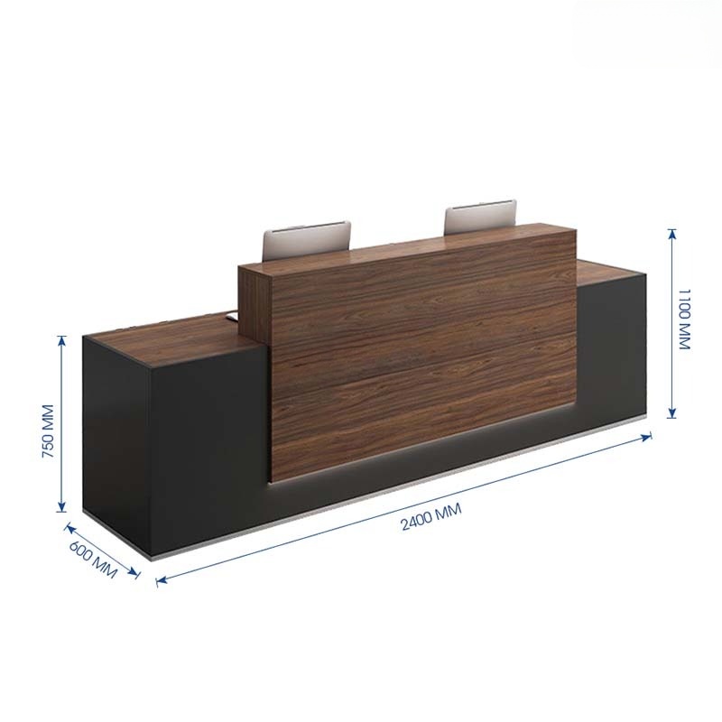 Ảnh sản phẩm Quầy lễ tân QLT05-D - 2