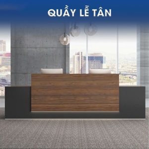 Ảnh sản phẩm Quầy lễ tân QLT05-D - 4