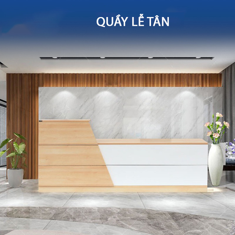 Ảnh sản phẩm Quầy lễ tân QLT07 - 2