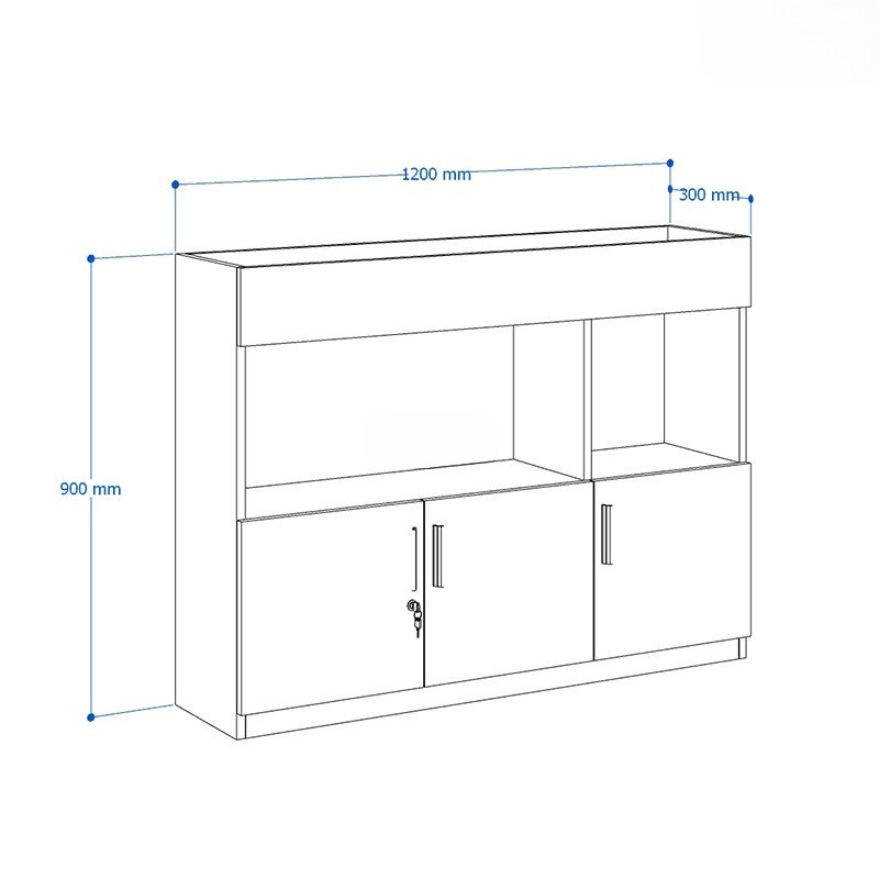 Ảnh sản phẩm Tủ cây trang trí CL90-07C - 8