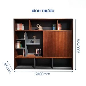Ảnh sản phẩm Tủ lãnh đạo Nasi N-C24 - 2