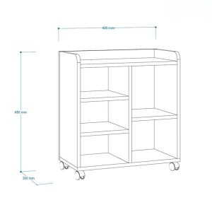 Ảnh sản phẩm Tủ phụ di động TP10-N - 2