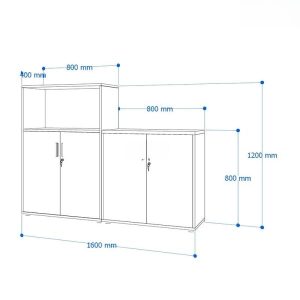 Ảnh sản phẩm Tủ tài liệu CL120-160 - 6