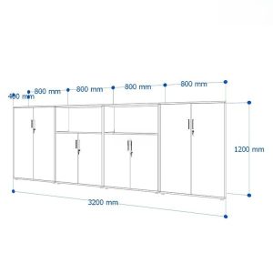 Ảnh sản phẩm Tủ tài liệu CL120-320 - 6