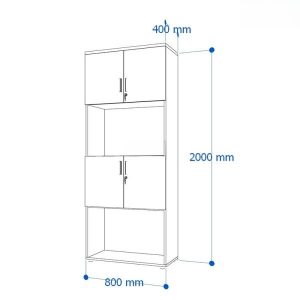 Ảnh sản phẩm Tủ tài liệu CL200-02A - 7
