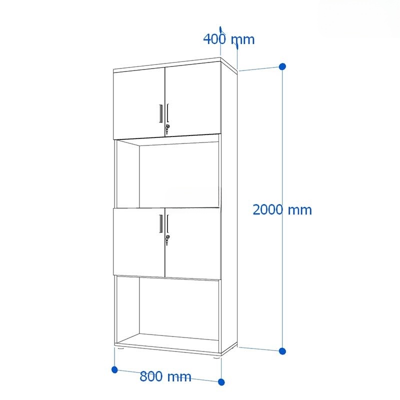 Ảnh sản phẩm Tủ tài liệu CL200-02A - 7