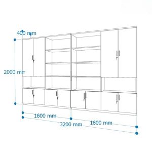 Ảnh sản phẩm Tủ tài liệu CL200-18 - 2