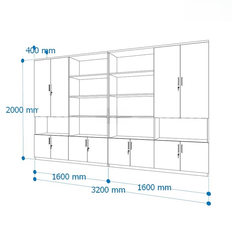 Ảnh sản phẩm Tủ tài liệu CL200-18 - 2