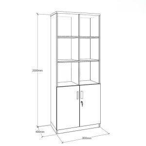 Ảnh sản phẩm Tủ tài liệu Classic CL200-03AT - 6