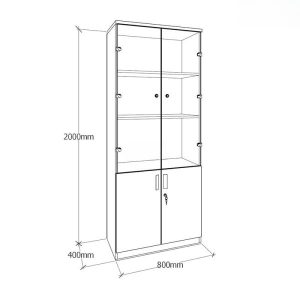 Ảnh sản phẩm Tủ tài liệu Classic CL200-04 - 6