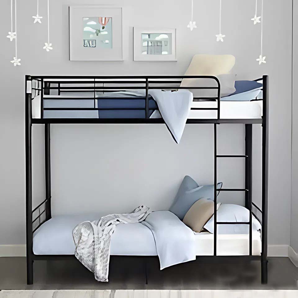 Giường sắt 2 tầng homestay 1m2 -GT 02